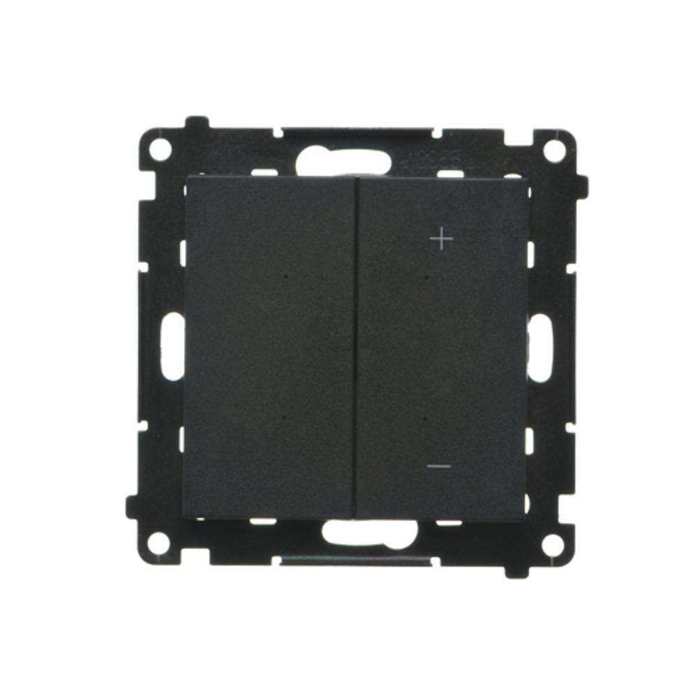 Simon 55 module matzwarte dimmer voor dimbare LED's, toetsenbordschroefklemmen, 230V-2