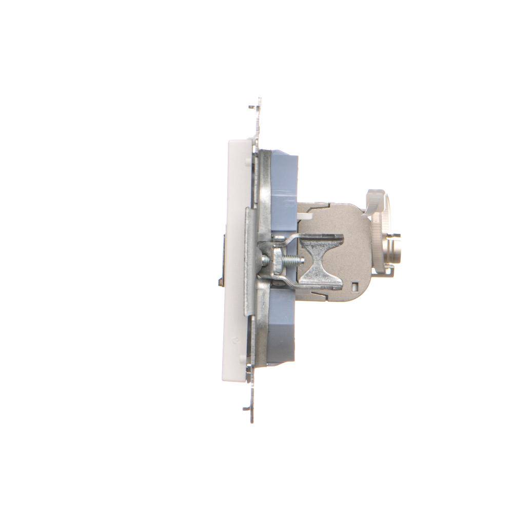 Simon 55 module witte matte datacontactdoos 1x UAE 8 CAT.6 FTP met stofkap-3