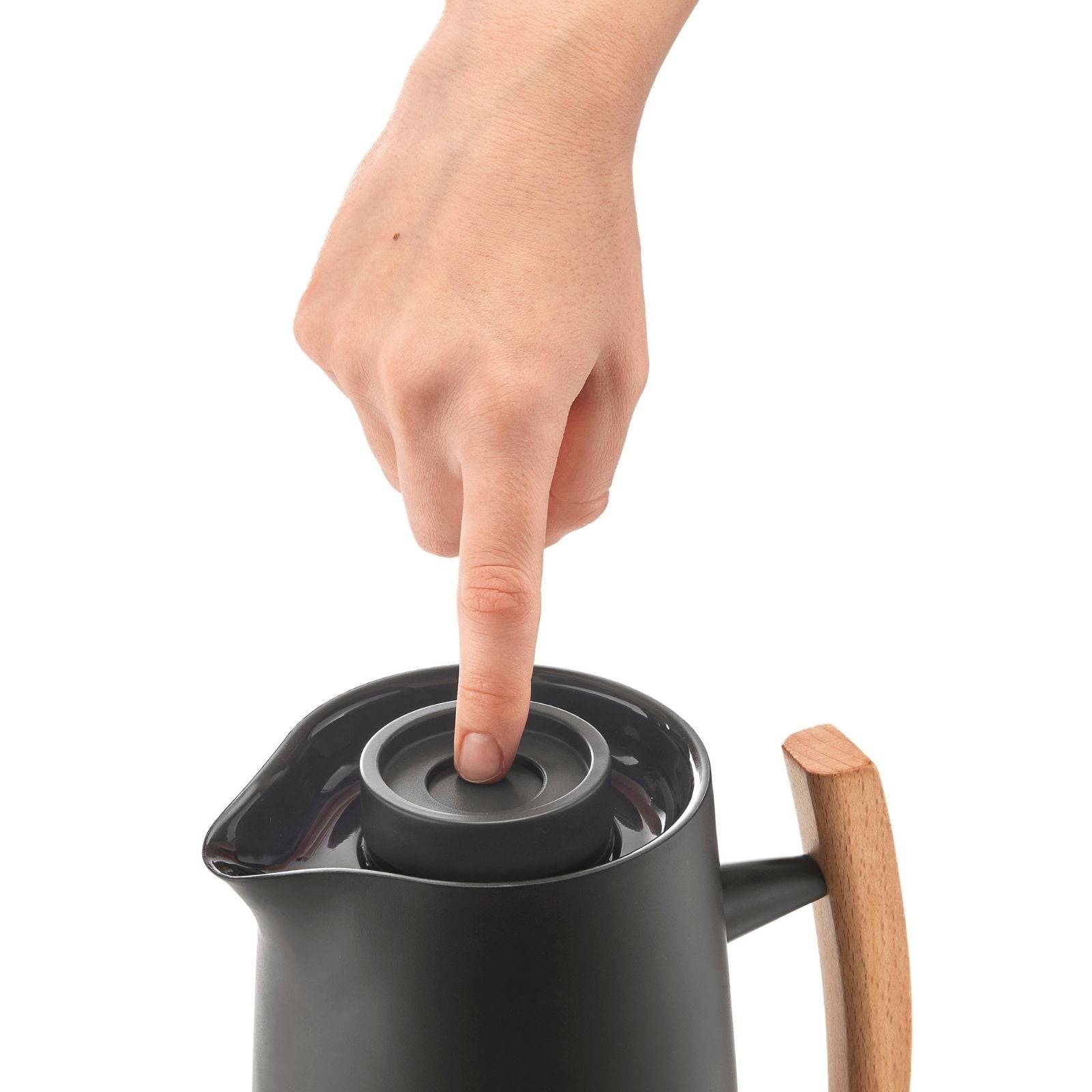 Guzzini RIVIERA'63 Thermokaraffe - 1 Liter - Zwart-2