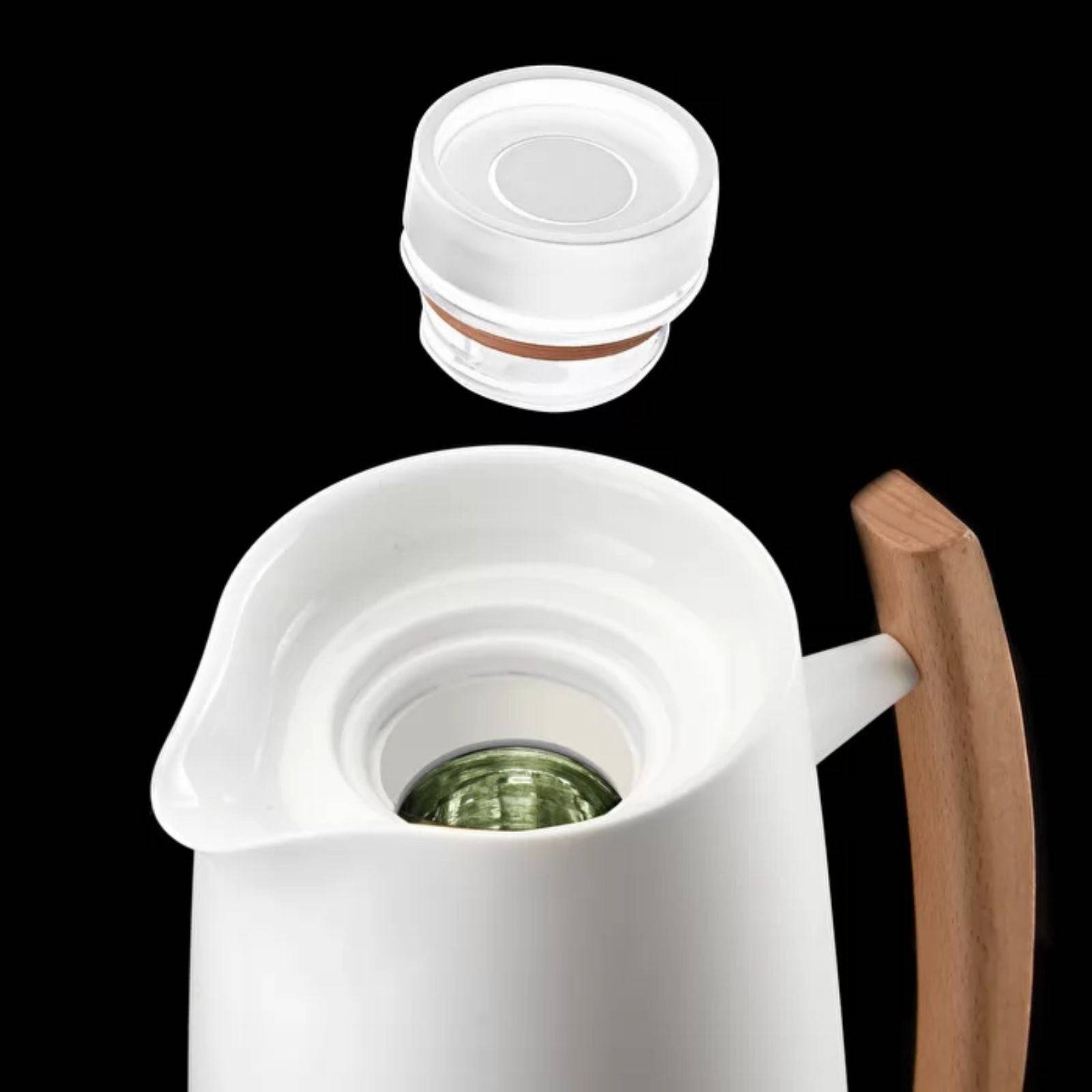 Guzzini RIVIERA'63 Thermokaraffe 1 Liter Wit (12560011)-1