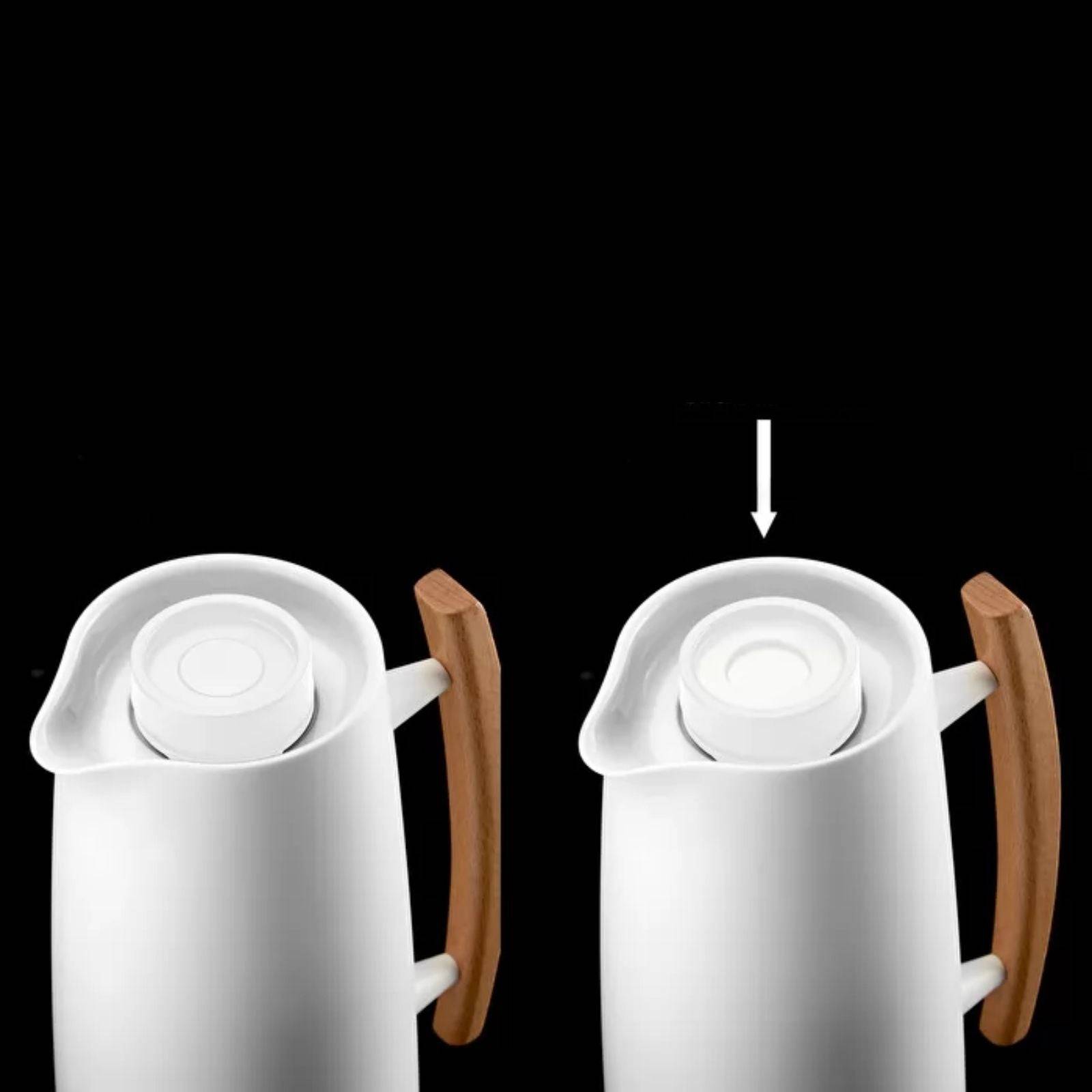 Guzzini RIVIERA'63 Thermokaraffe 1 Liter Wit (12560011)-2