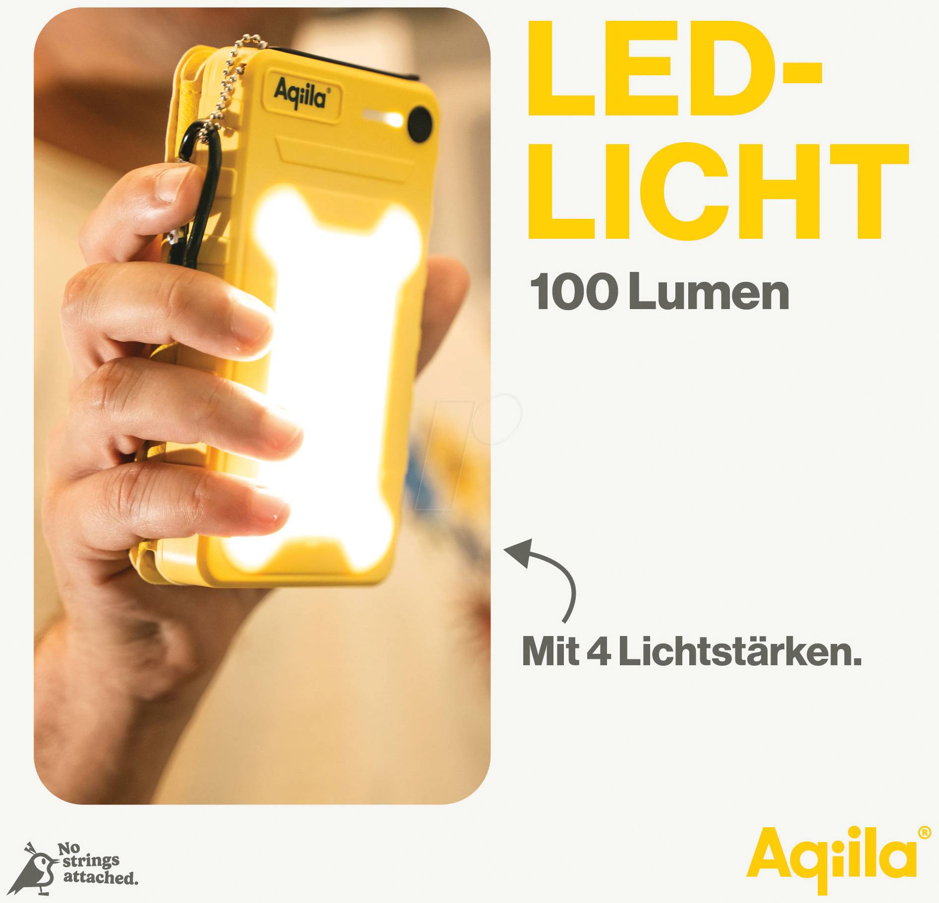 Aqiila Powerbird BS10 Zonne-Powerbank 10000 mAh (406026)-1