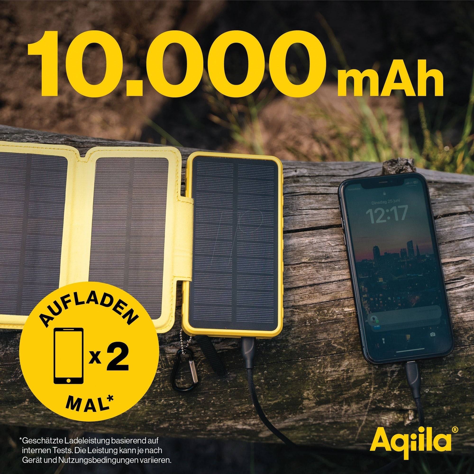 Aqiila Powerbird BS10 Zonne-Powerbank 10000 mAh (406026)-4