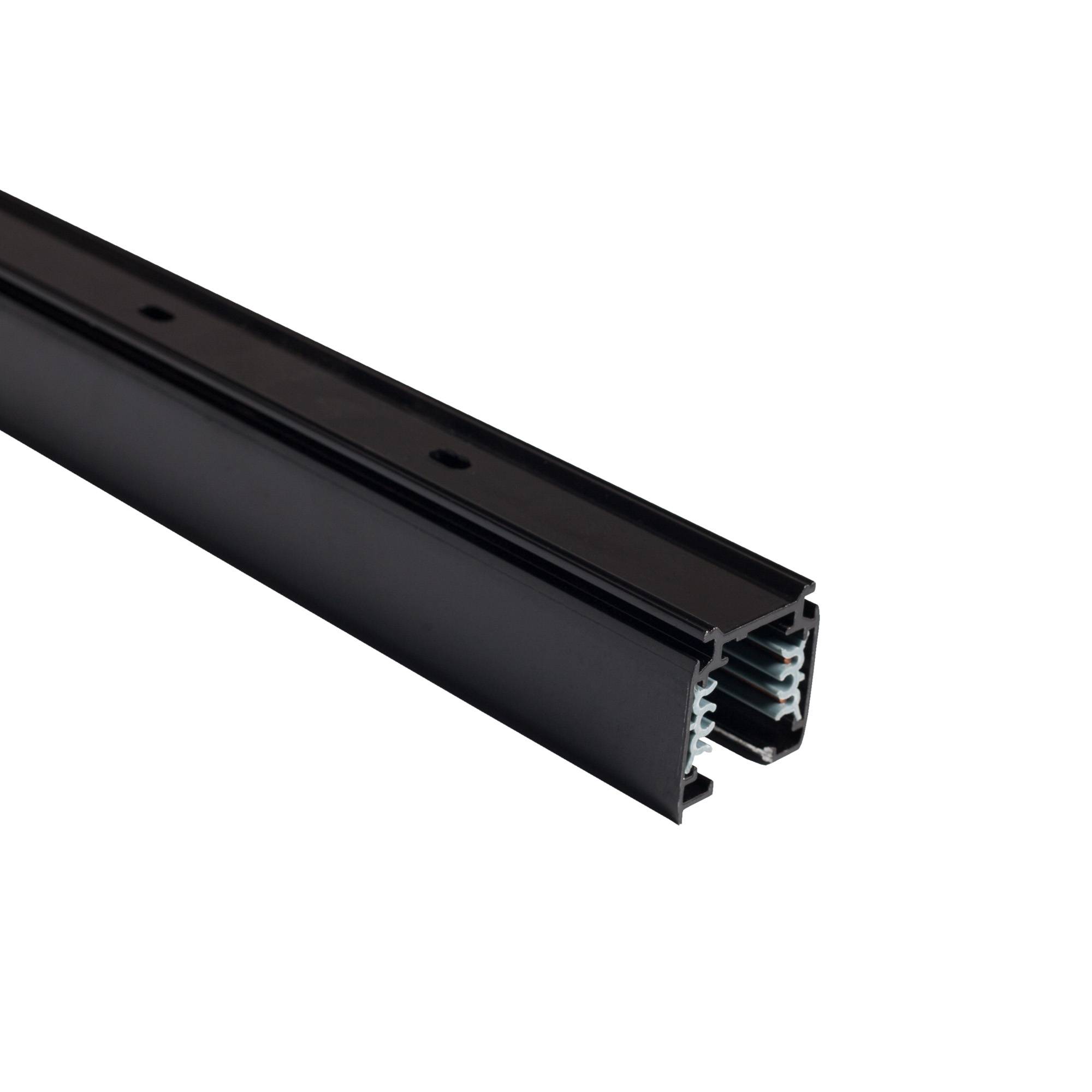 CTLS zwarte verlichtingsrail, opbouwmontage, 1 m, 3F, IP20 AL-0