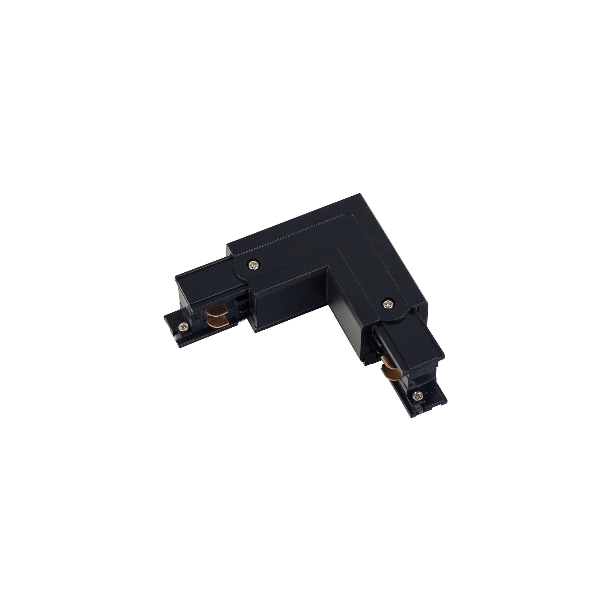 CTLS zwarte L-connector rechts IP20 kunststof/koper-0