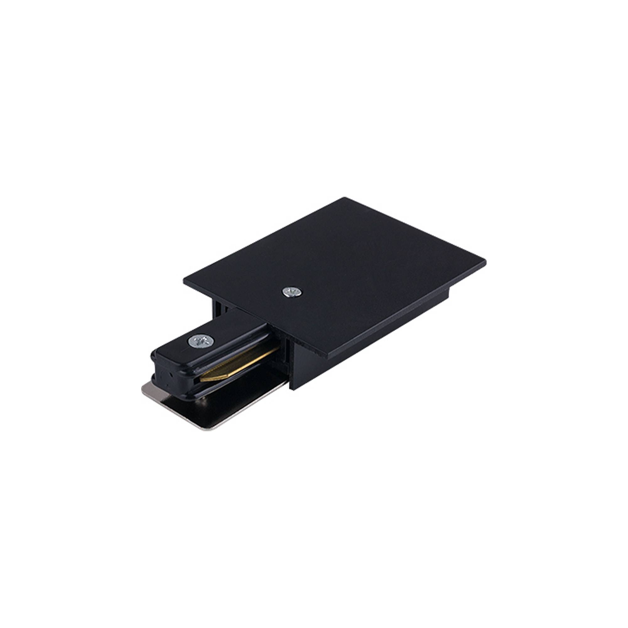 Profiel inbouw voedingsaansluiting IP20 zwart PC/staal-1