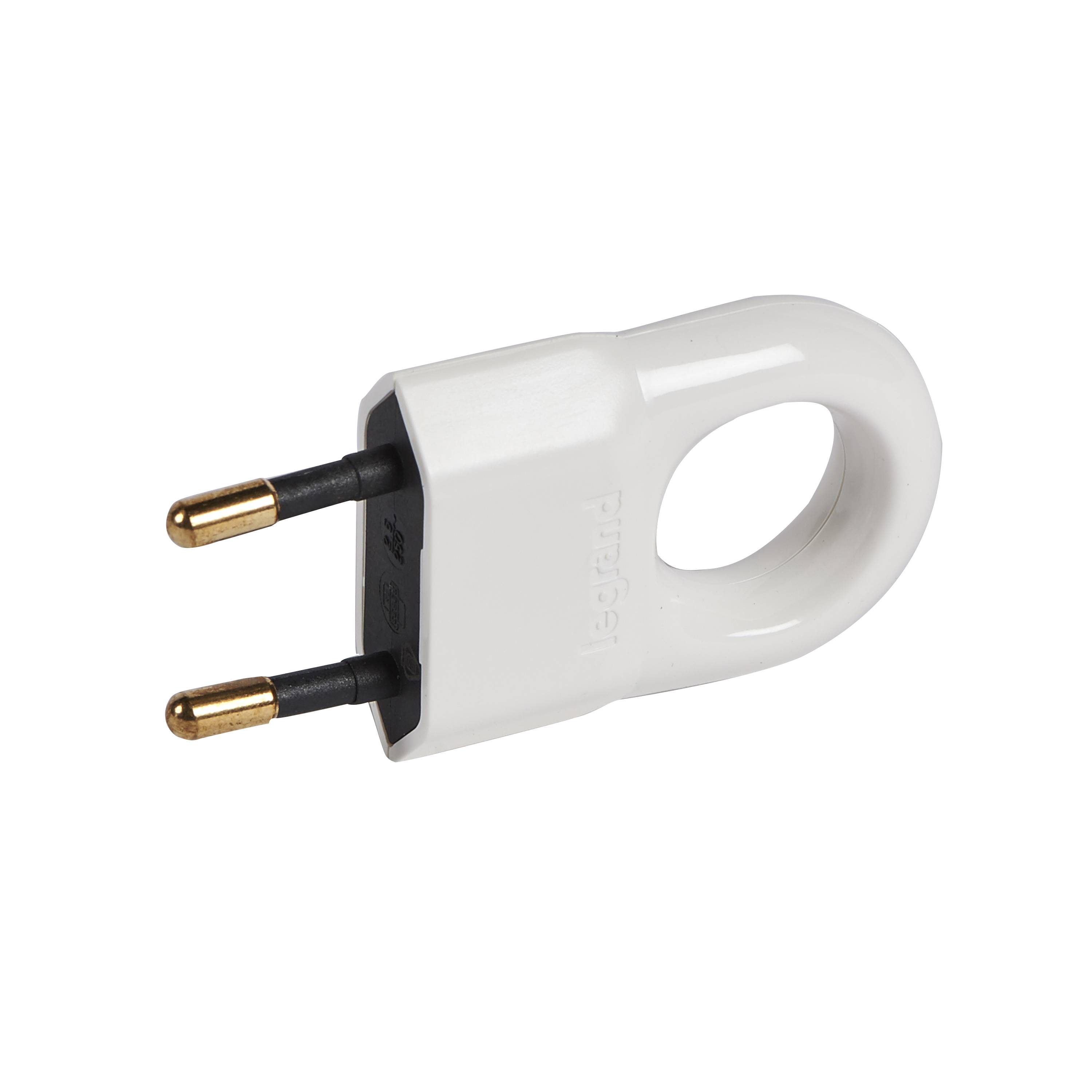 2P 2.5A platte stekker witte helium-1