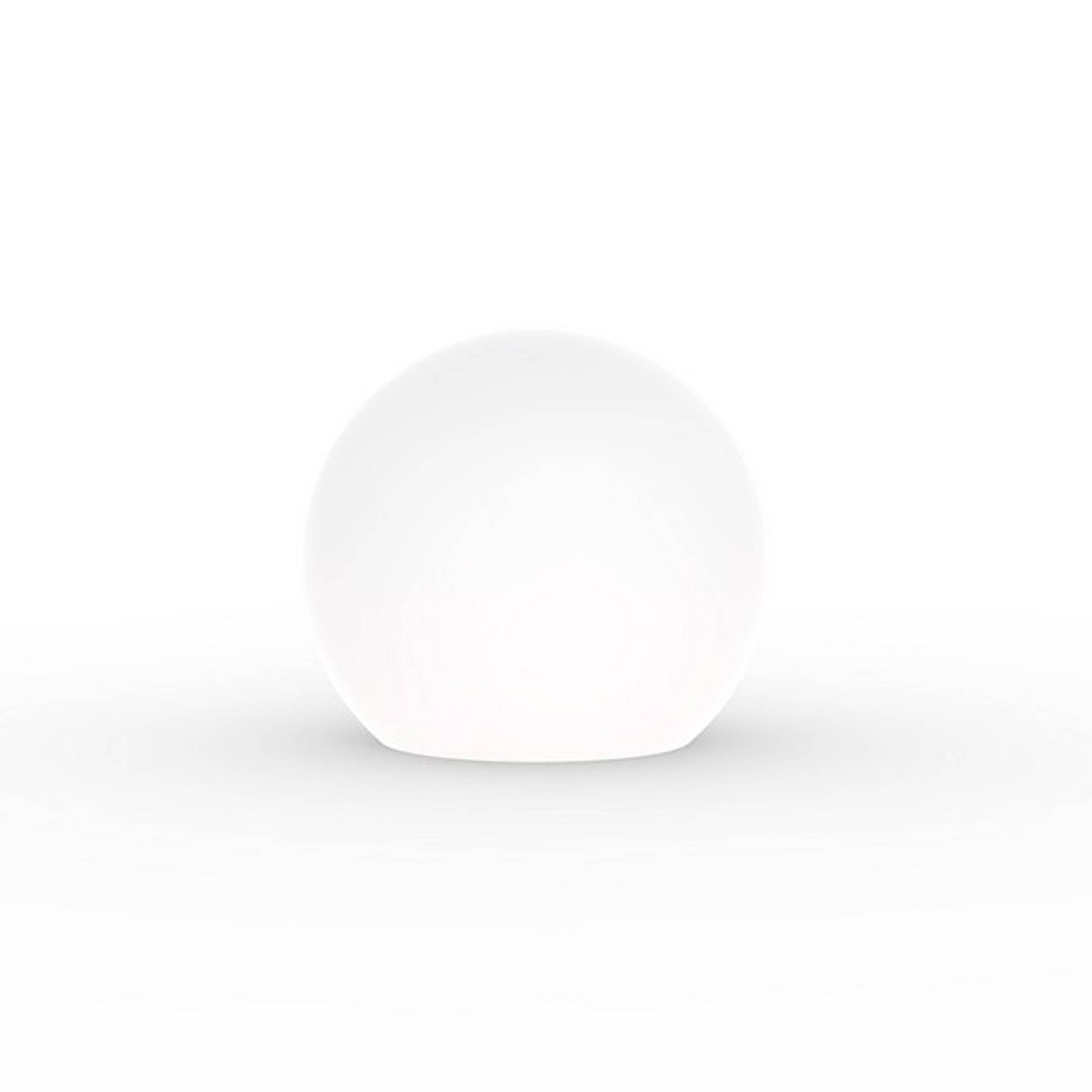 Cumulus S witte draagbare tuinbollamp 1x E27/40W IP44 PE-materiaal-0