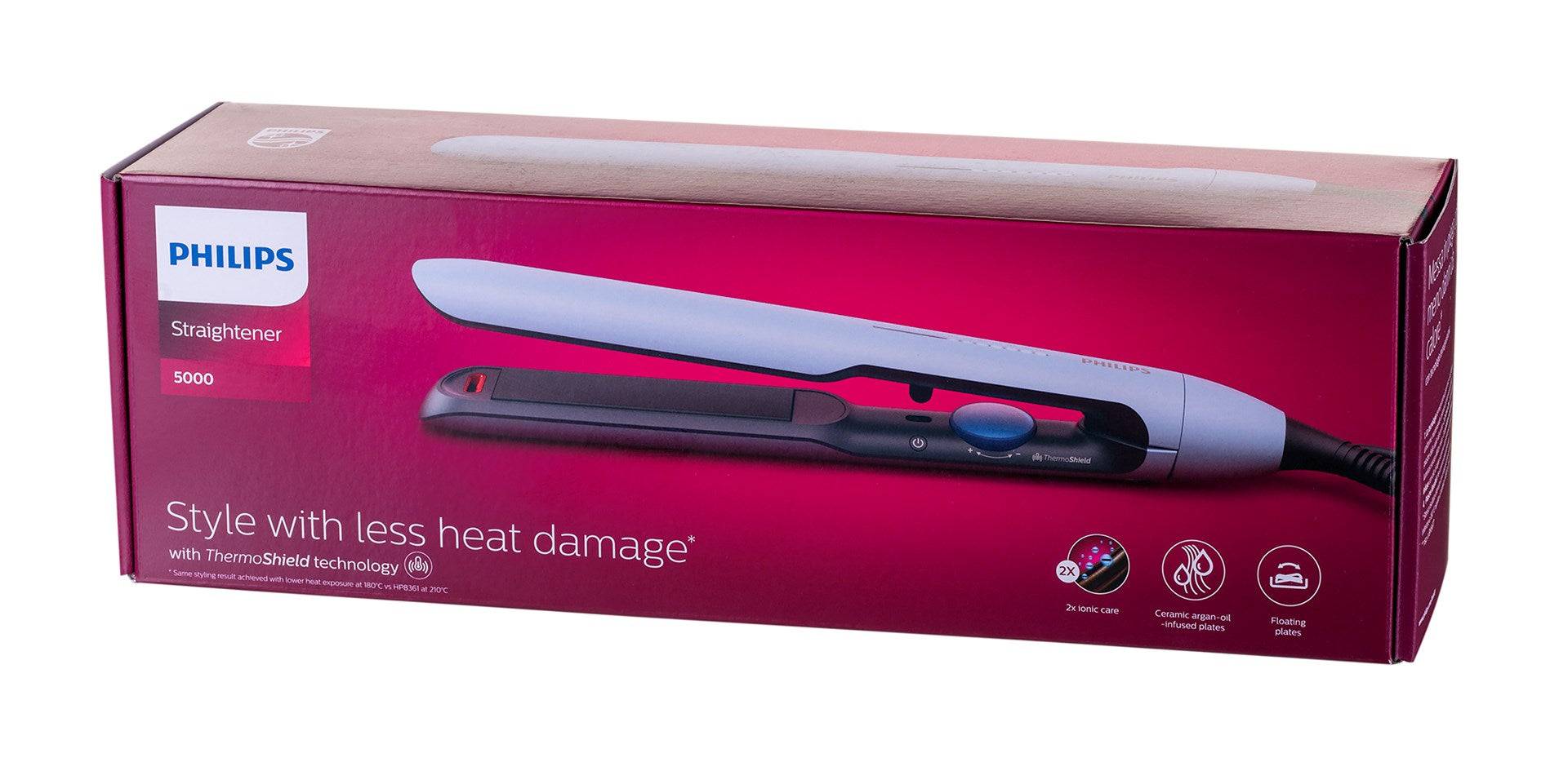 Philips 5000 Serie BHS520/00 Steilijzer Warm Zwart/Wit 1,8 m-1
