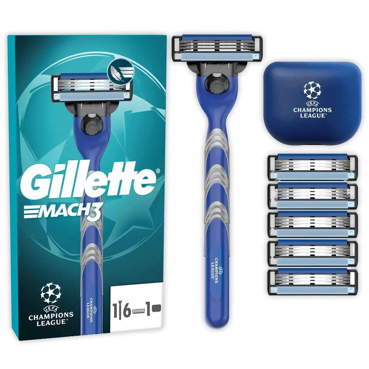 Gillette Mach3 Scheermes voor Mannen - Klassiek scheermes met 3 bladen voor een gladde scheerbeurt-1