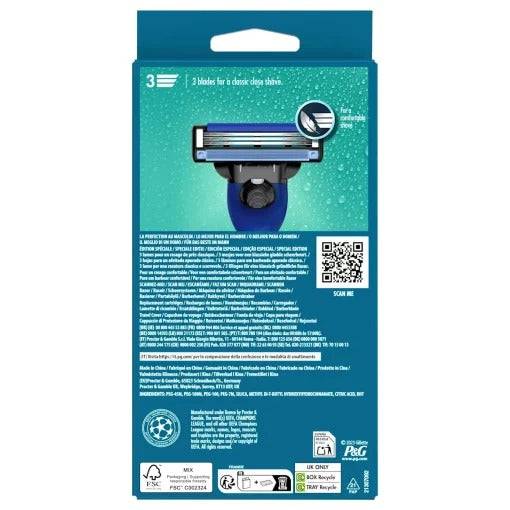 Gillette Mach3 Scheermes voor Mannen - Klassiek scheermes met 3 bladen voor een gladde scheerbeurt-2