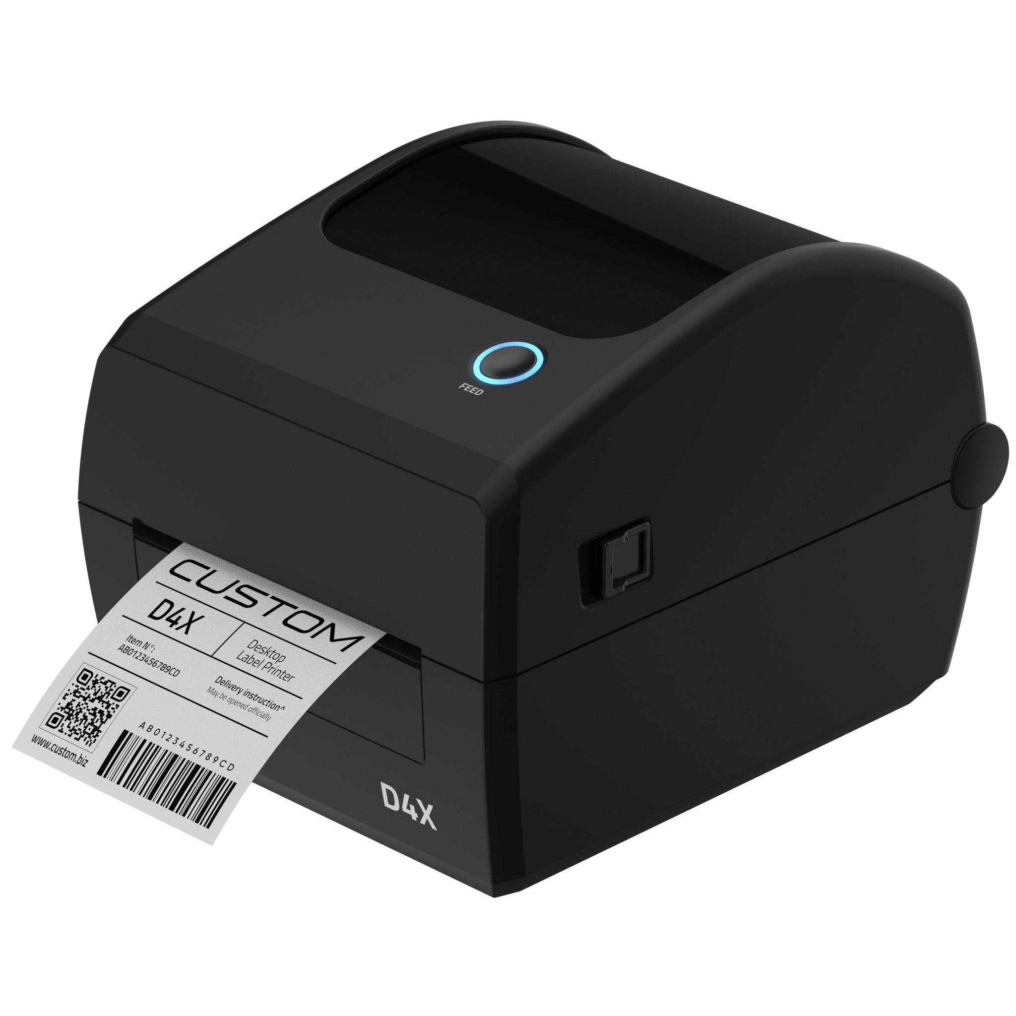 CUSTOM D4X Direct Thermal Label Printer USB ETH (911PZ010100J33)-0