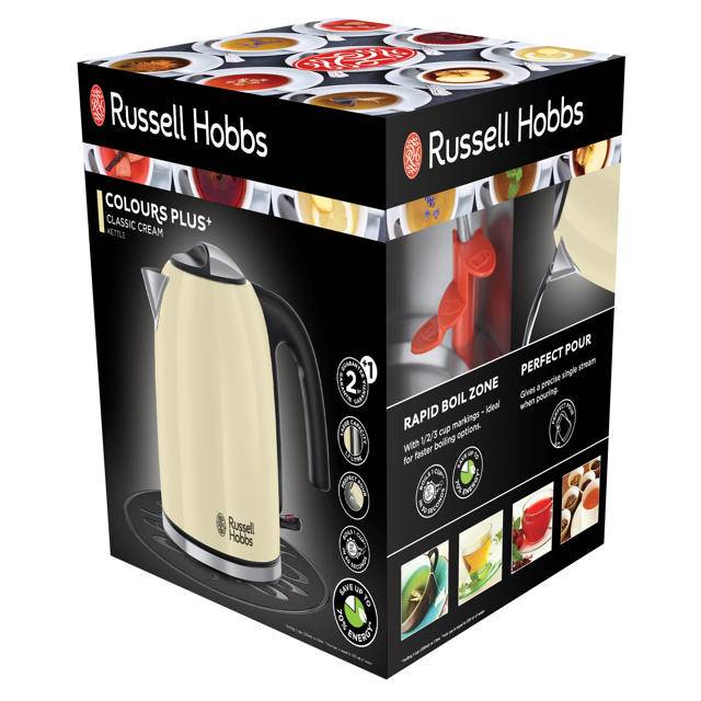 Russell Hobbs 20415-70 Waterkoker 1,7 L 2400 W Crème-1
