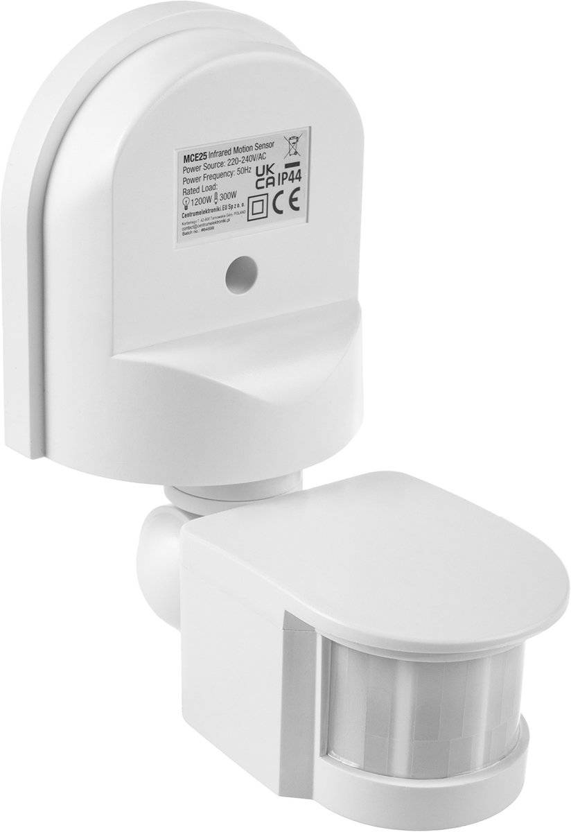 Maclean bewegingssensor bewegingsmelder pir outdoor schemer sensor mce25 59022111022295902211102229-0
