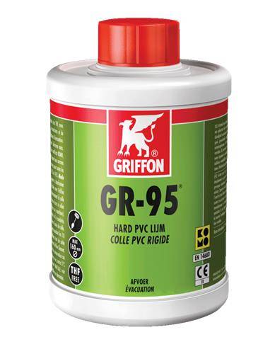 Bison griffon hard pvc-lijm gr-95 250ml 87104399649668710439964966-0
