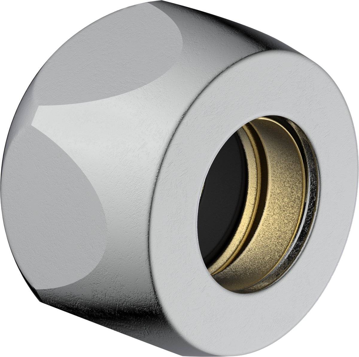 Kirchhoff ms knelmoer - chroom - 3 8 x 10 mmq (2x) 40071111415504007111141550-0