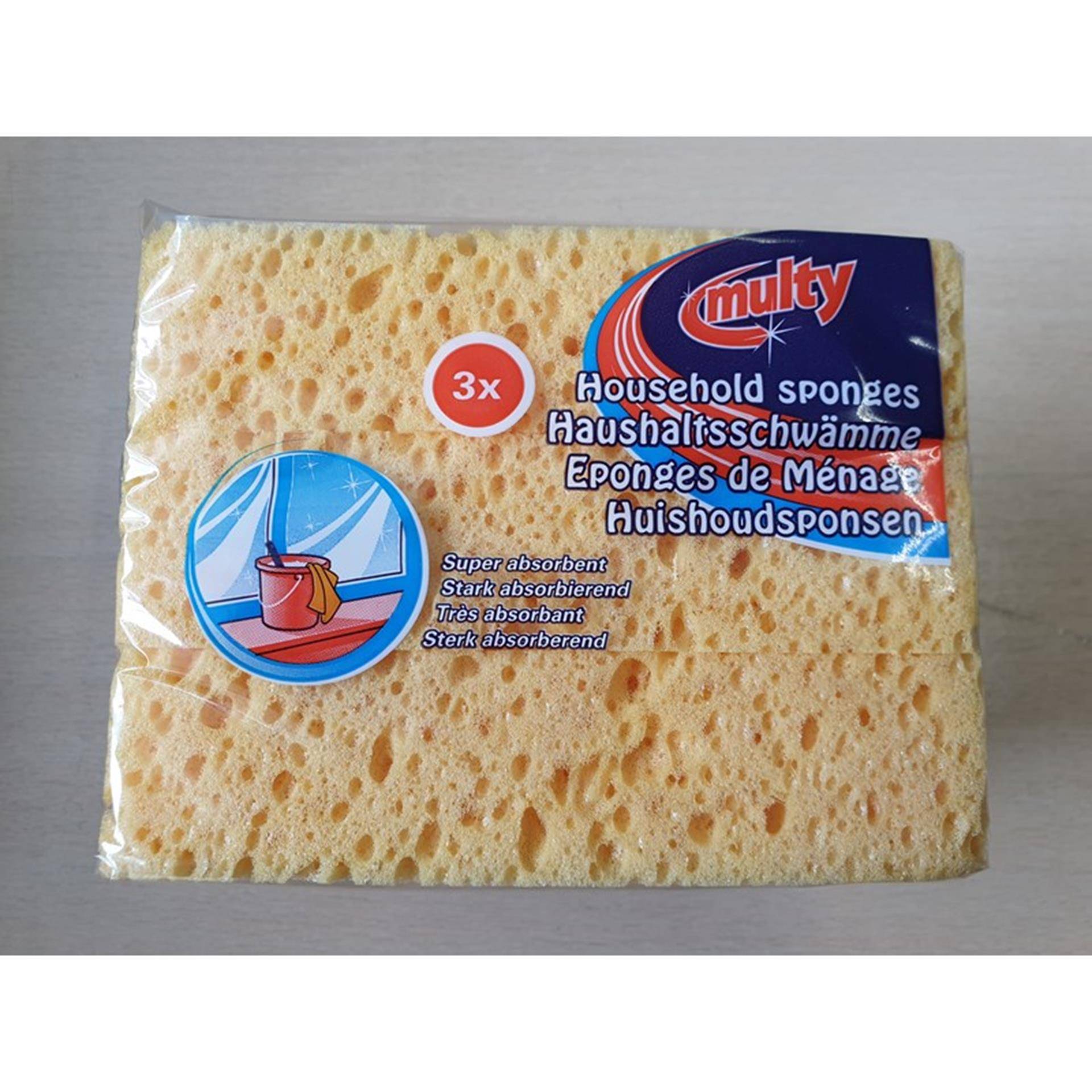 Multy huishoudsponsen hydrocel pak a 3 stuks 87106481890378710648189037-0