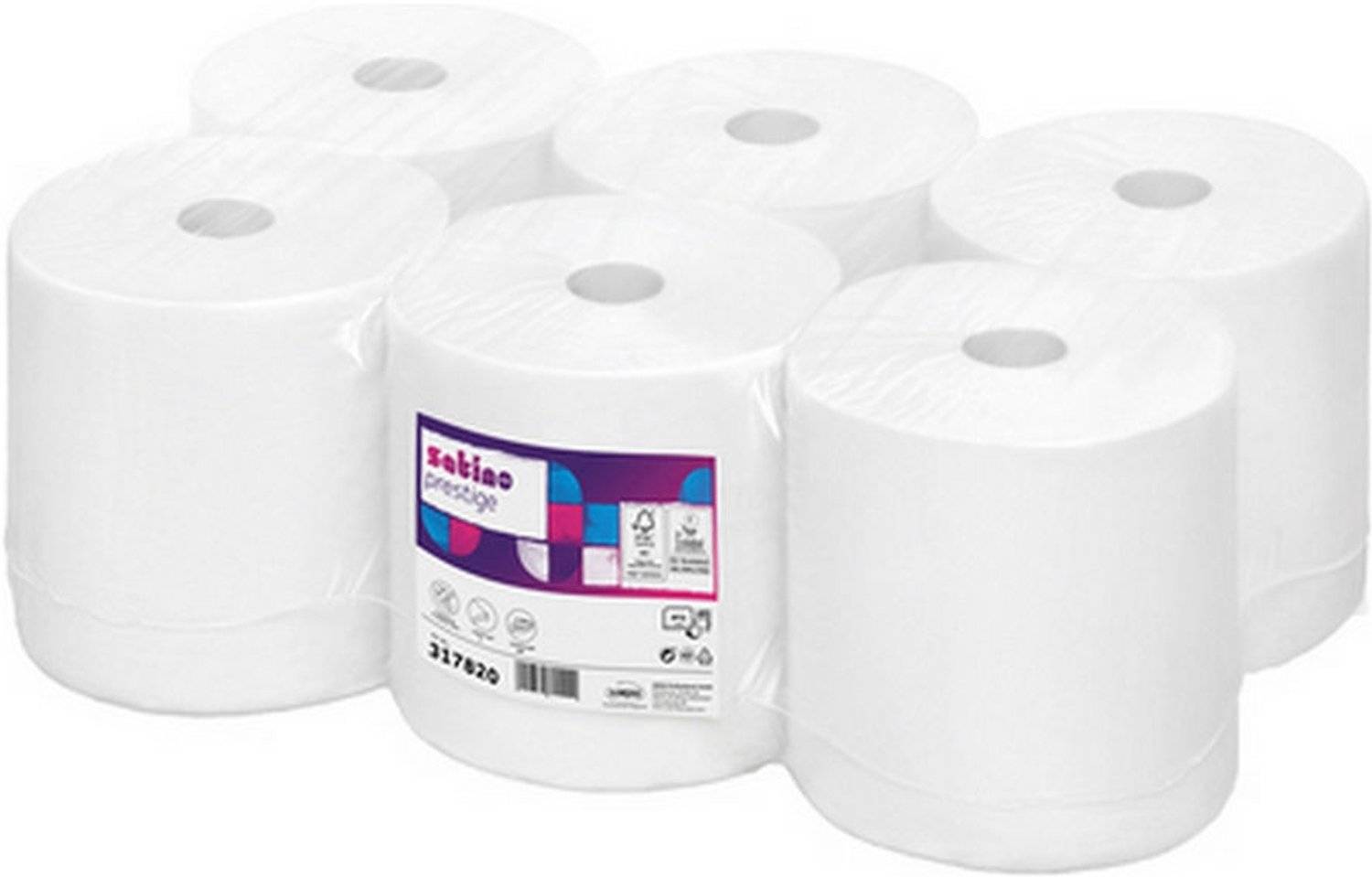 Satino prestige handdoekrol (6×150 meter) 40007353233714000735323371-0