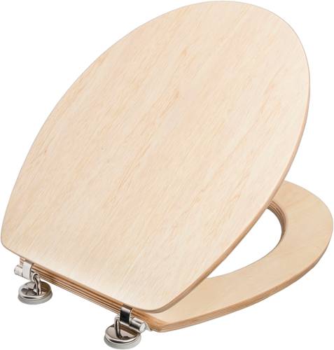 Cornat wc-bril hout ligna vuren - ksligk 40353009543774035300954377-0