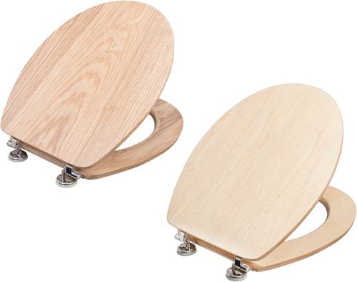 Cornat wc-bril hout ligna vuren - ksligk 40353009543774035300954377-1