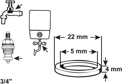 Cornat dichting boiler 3 4 22mm (2st) - tec380223 40353006319574035300631957-1