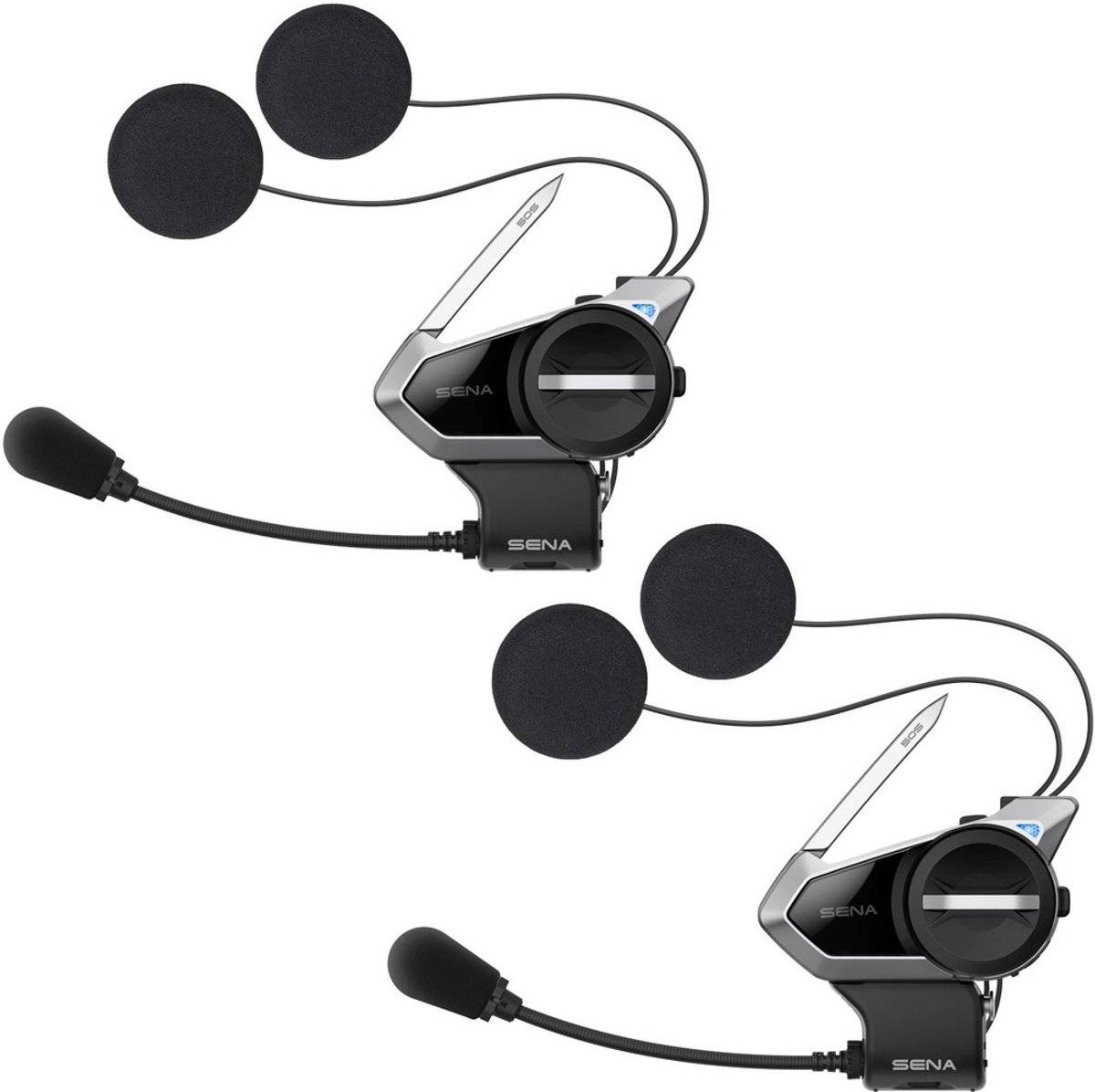 Sena 50s harman kardon motor communicatie bluetooth en mesh intercom dual-pack 88096295275388809629527538-0