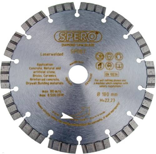 Spero diamant zaagblad beton pro | 150mm - sdb150b 87207010219148720701021914-0