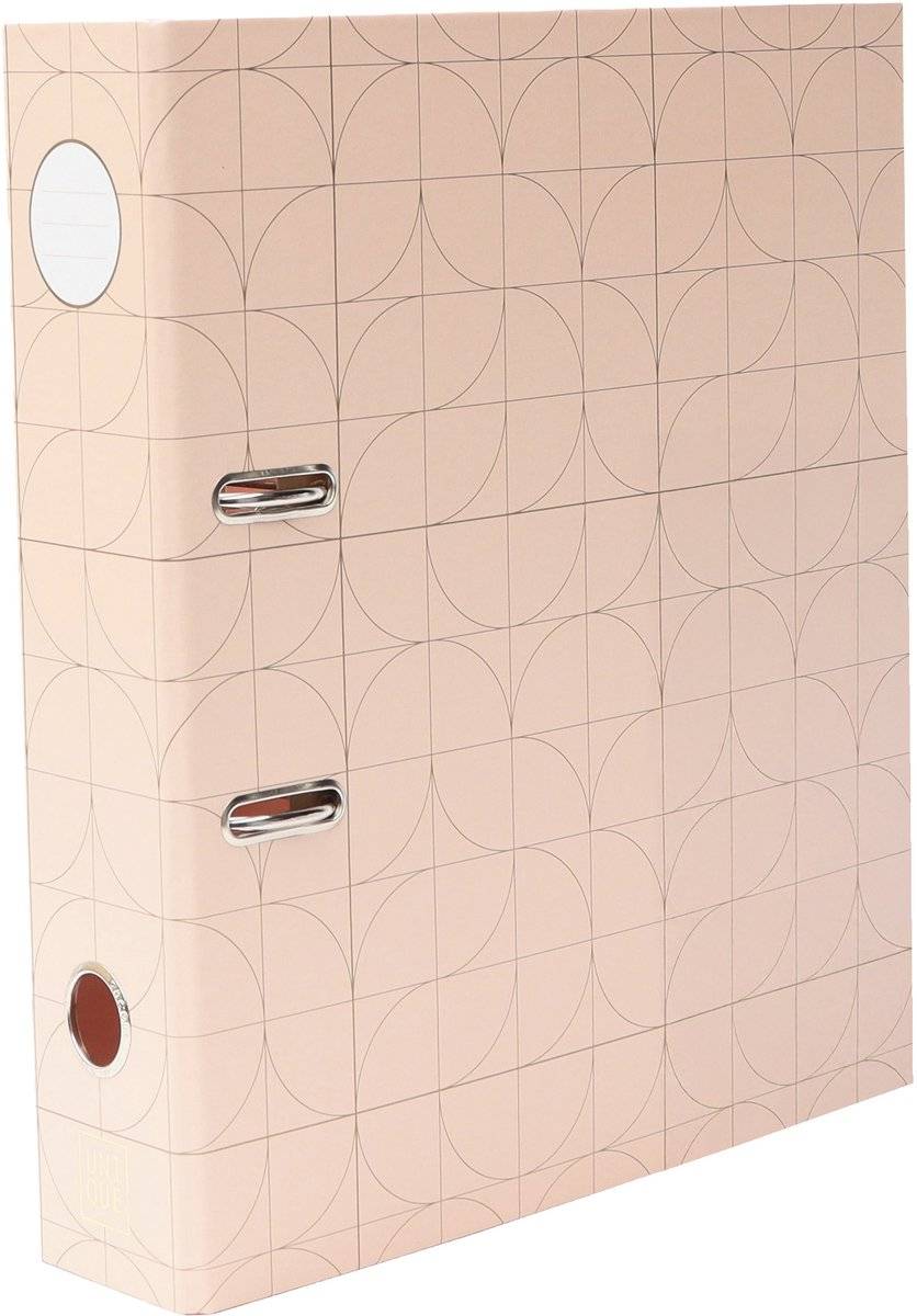 Ancor ordner unique a4 2r 8cm boogjes roze 87121271904288712127190428-0