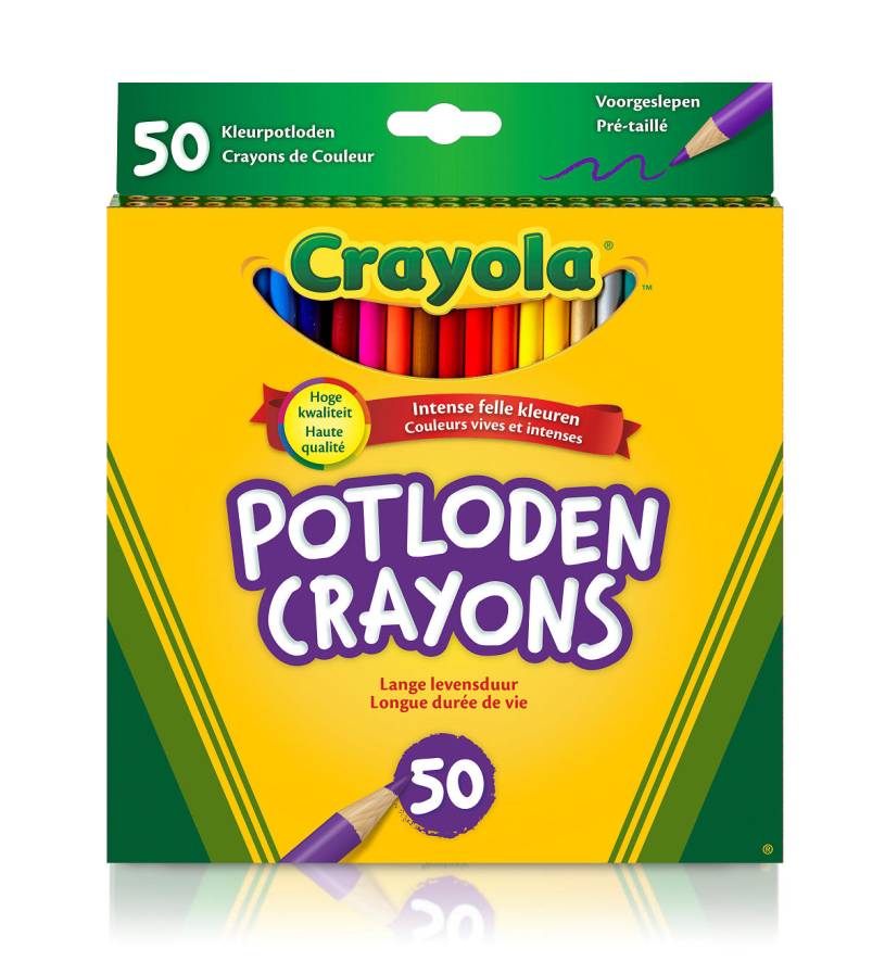 Crayola 50 kleurpotloden 00716620405050071662040505-0