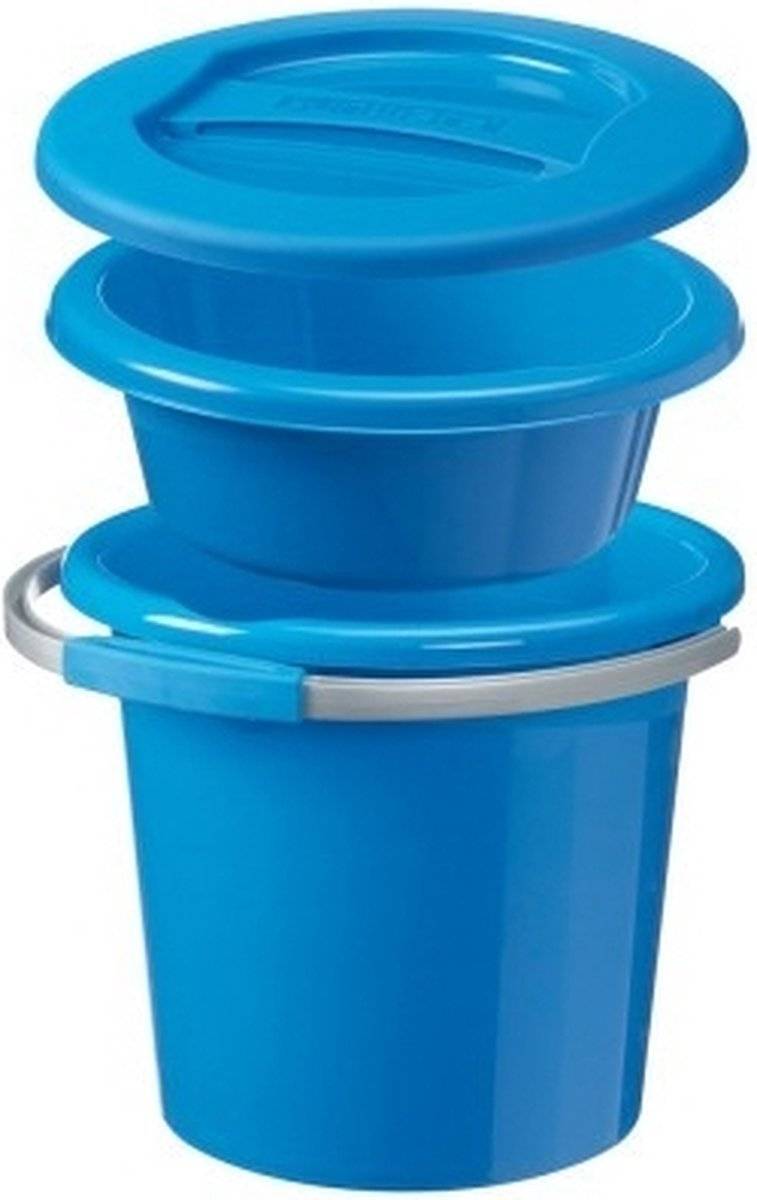 Sunware - water-line emmer set 12l blauw 87111121660048711112166004-0