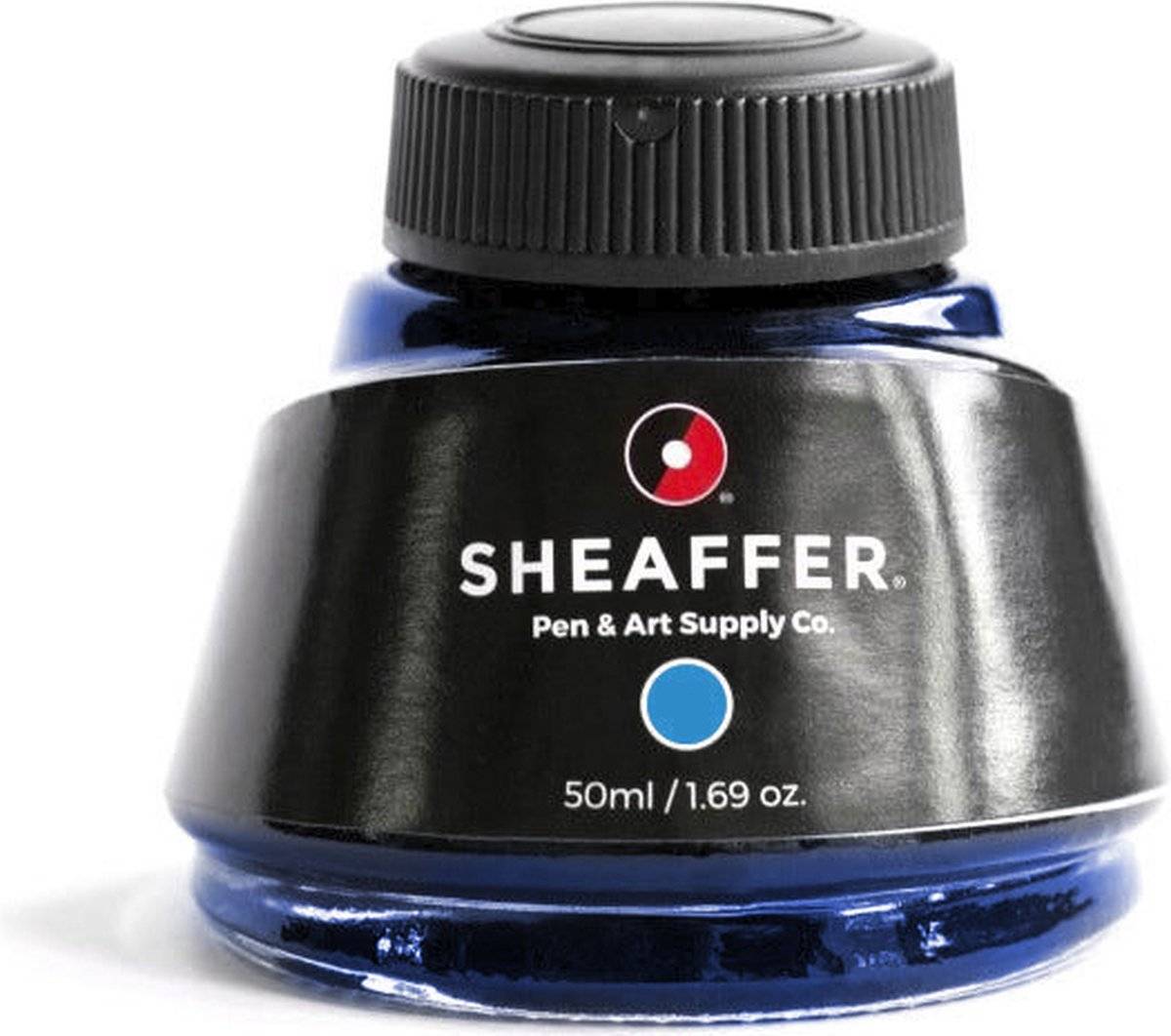 Sheaffer inktpotje - blauw - 50ml 00740409422170074040942217-0