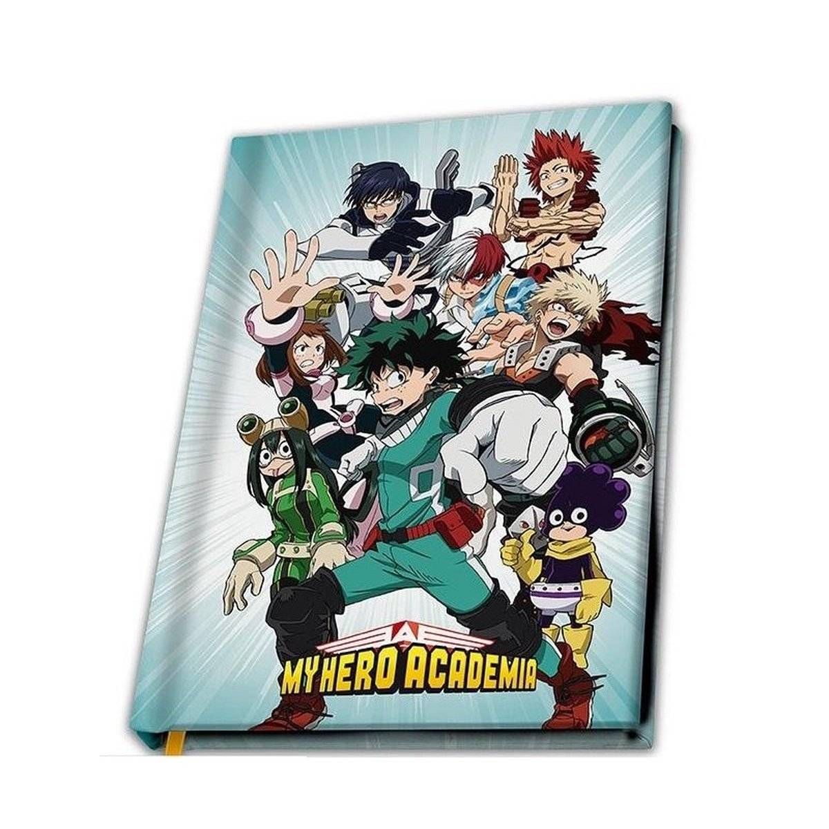 Abystyle - my hero academia - notebook - a5 - heroes 36653610205233665361020523-0