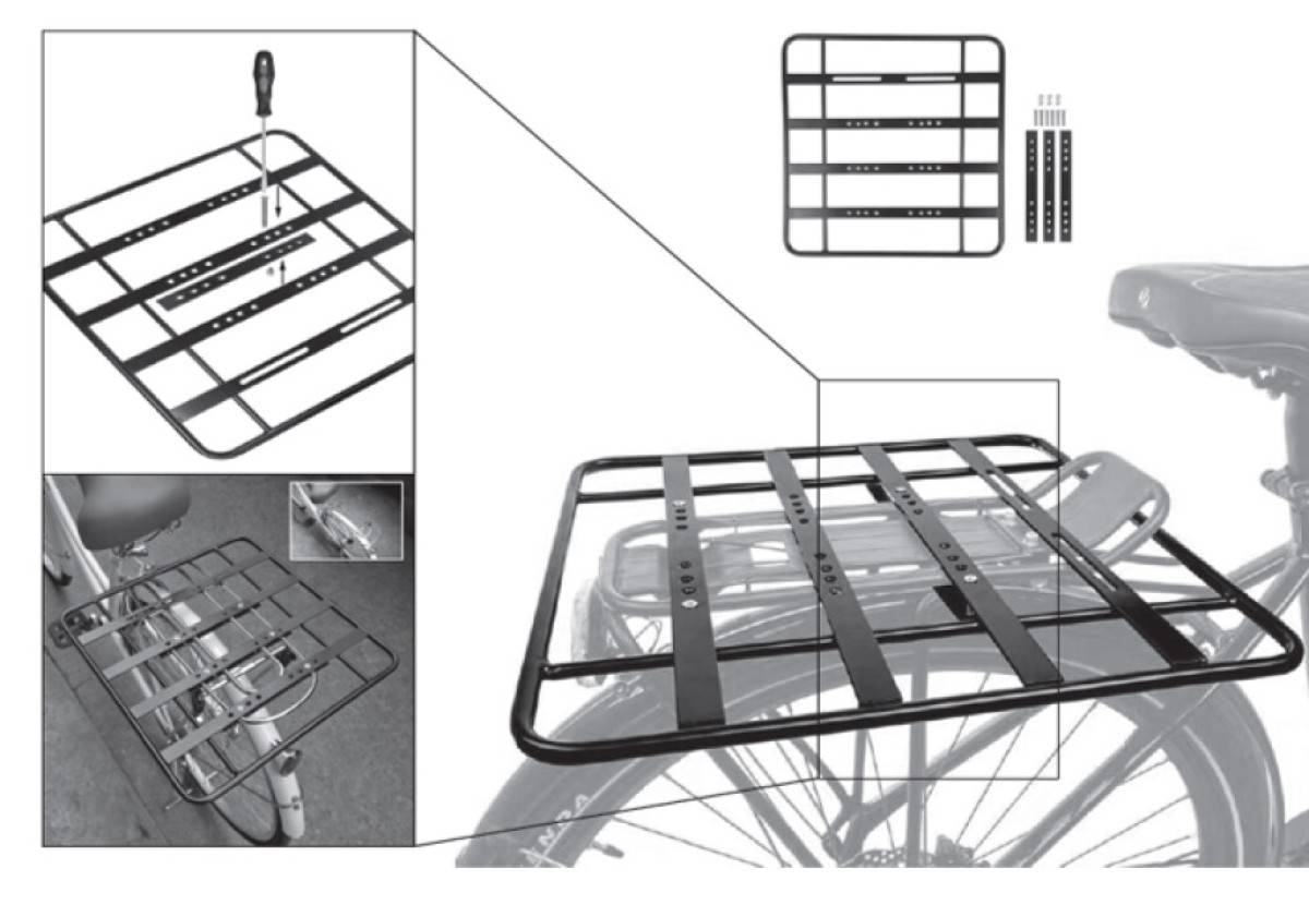 Mirage dragerverbrederplaat aluminium 87168126080078716812608007-2