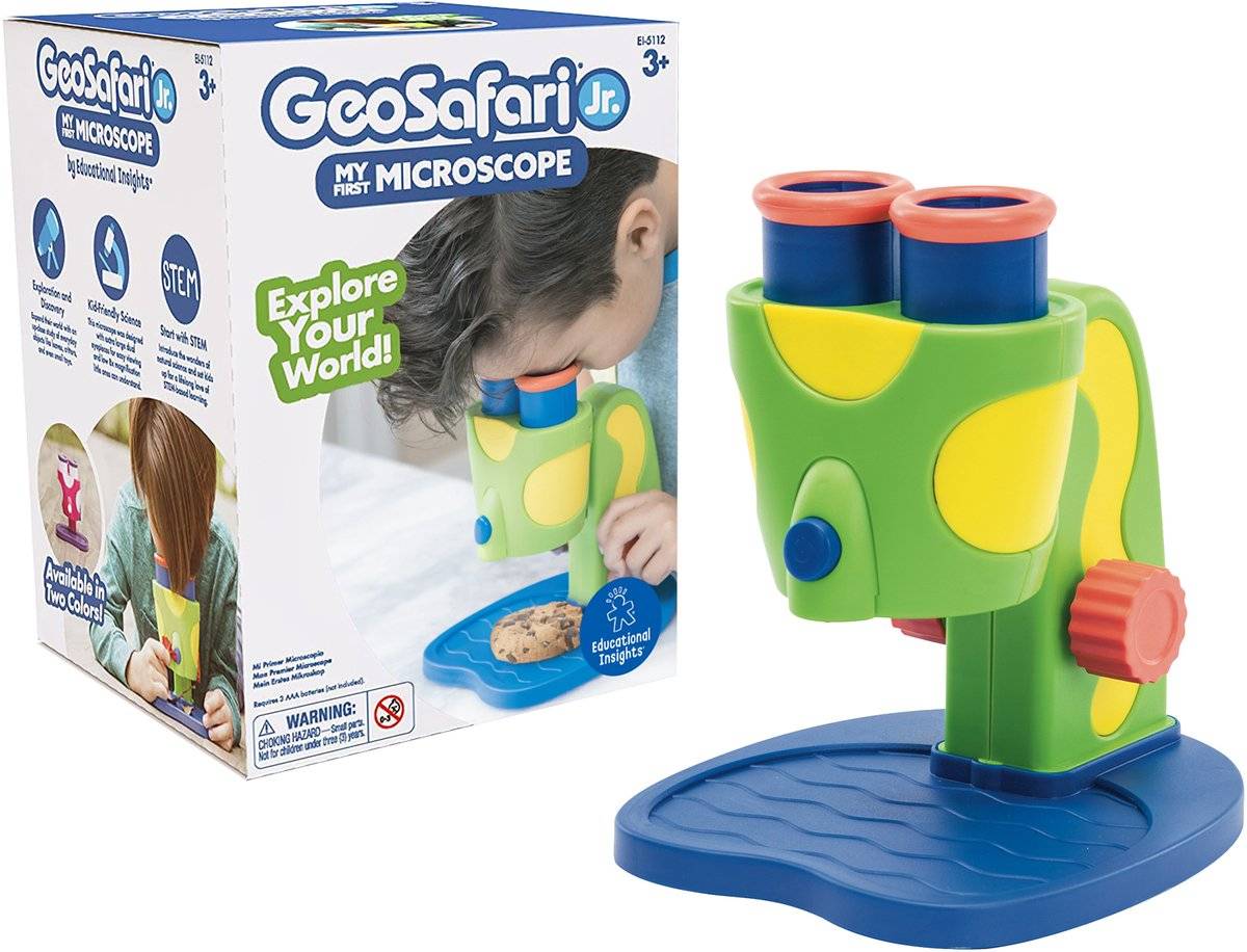 Learning resources geosafari® jr. my first microscope - 3+ 00860020511270086002051127-0