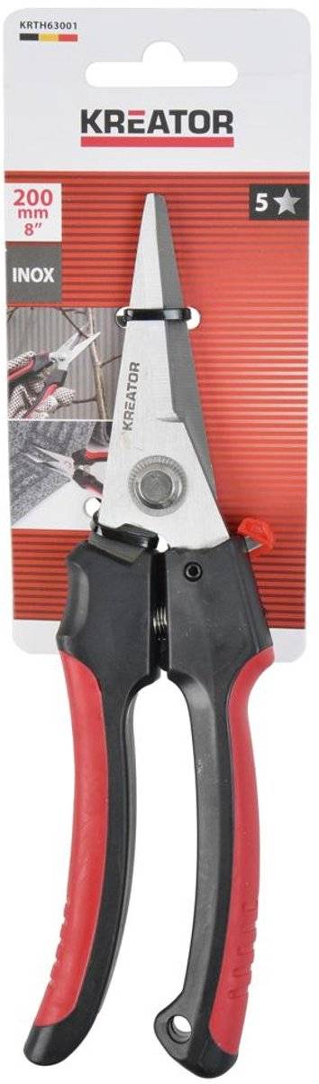 Kreator - hand tools - krth63001 - robuuste schaar - 200mm 54003381263145400338126314-0