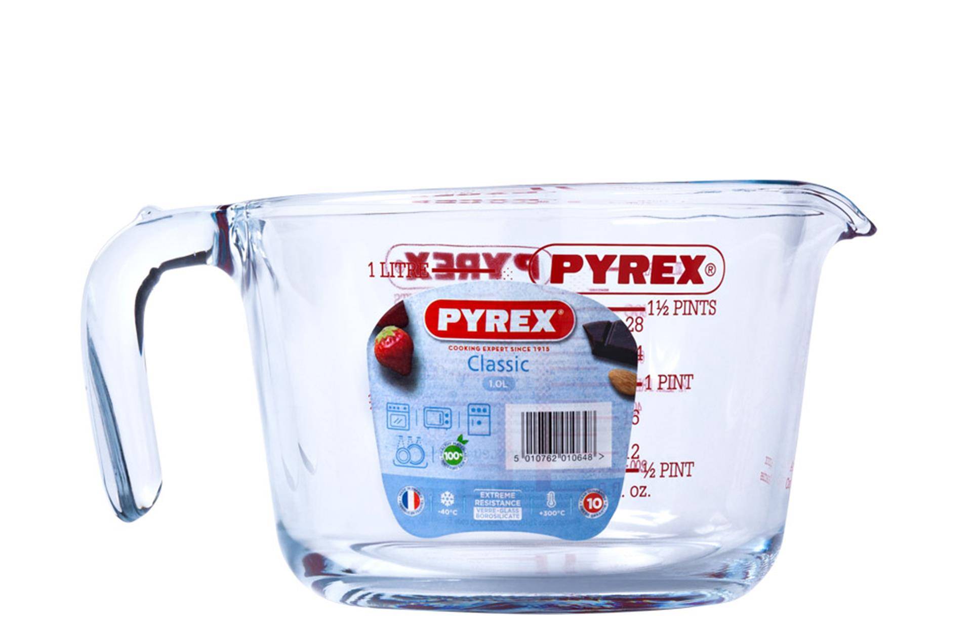 Pyrex classic maatbeker 1,0 liter 50107620106485010762010648-0