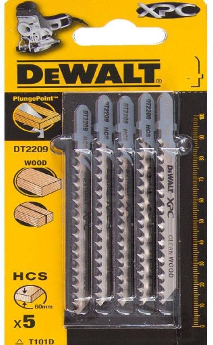 Dewalt decoupeerzaagblad 50350480750125035048075012