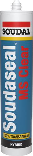 Soudal soudaseal ms clear | constructiekit | 290 ml - 111586 54111830448215411183044821-0