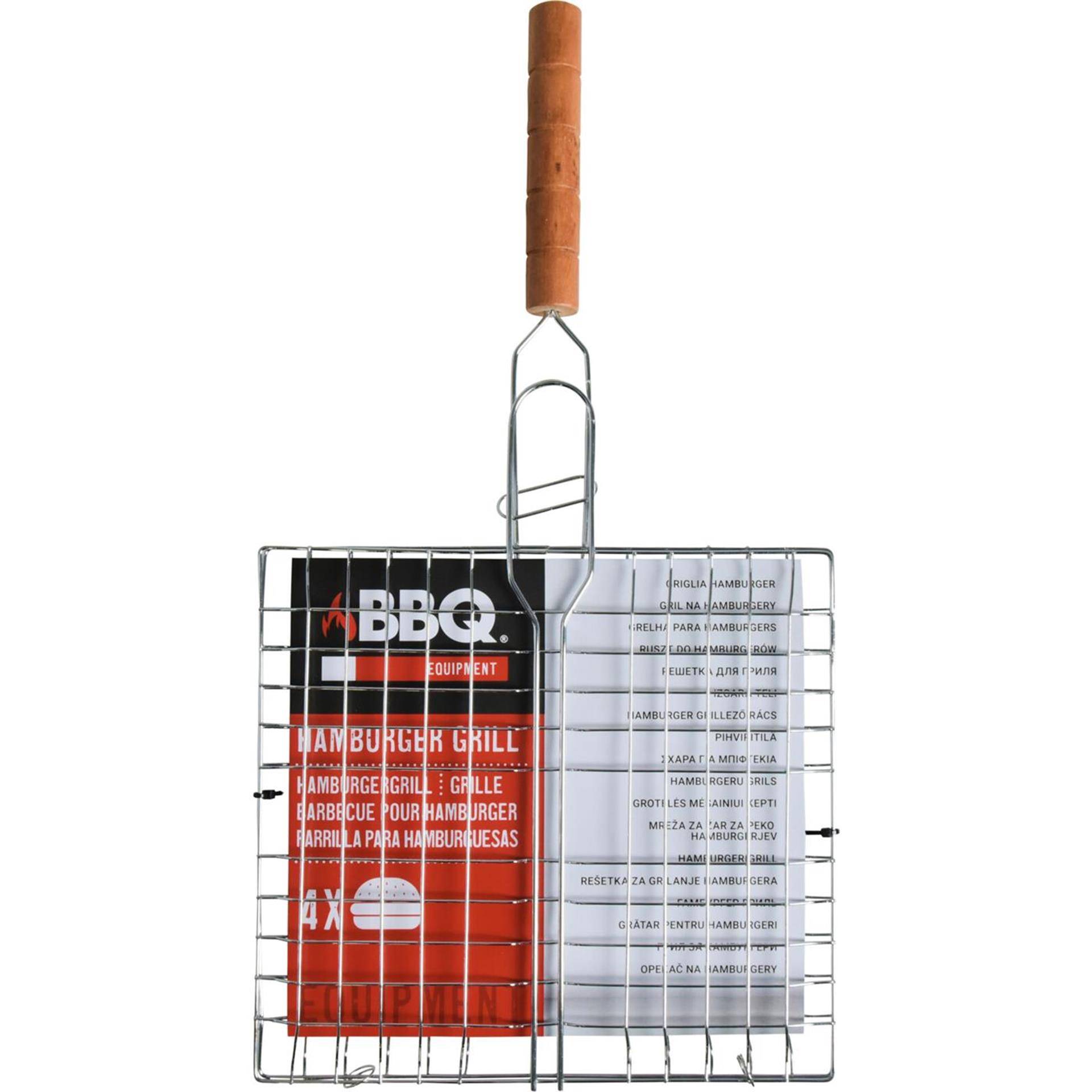 Bbq hamburger grill voor 4 burgers 87205735459908720573545990-0