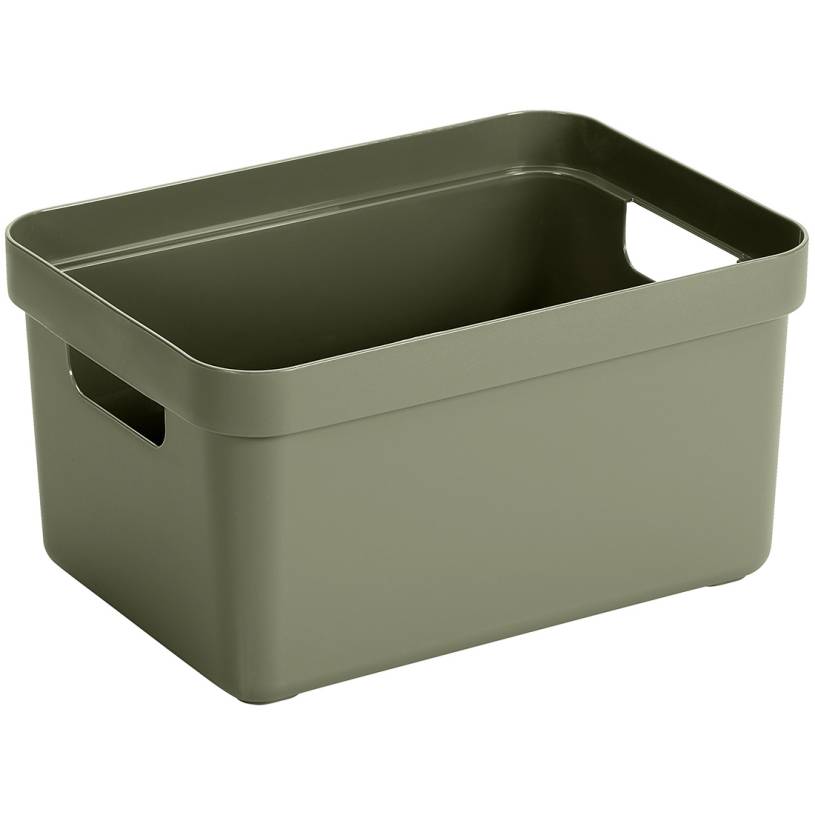 Sunware sigma home opbergbox 13l donker groen 87111120963498711112096349-0