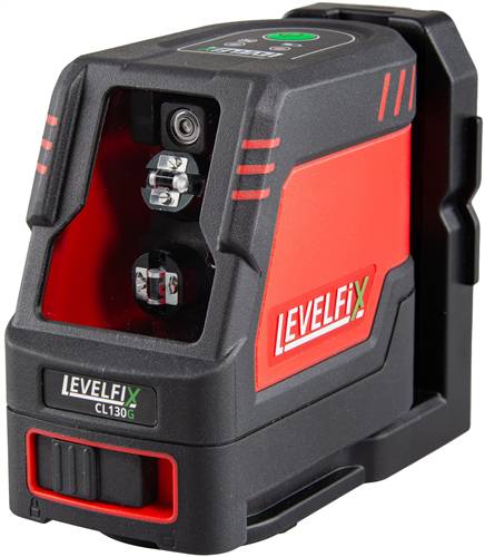 Levelfix cl130g groene compacte kruislijnlaser 87124230194548712423019454-0
