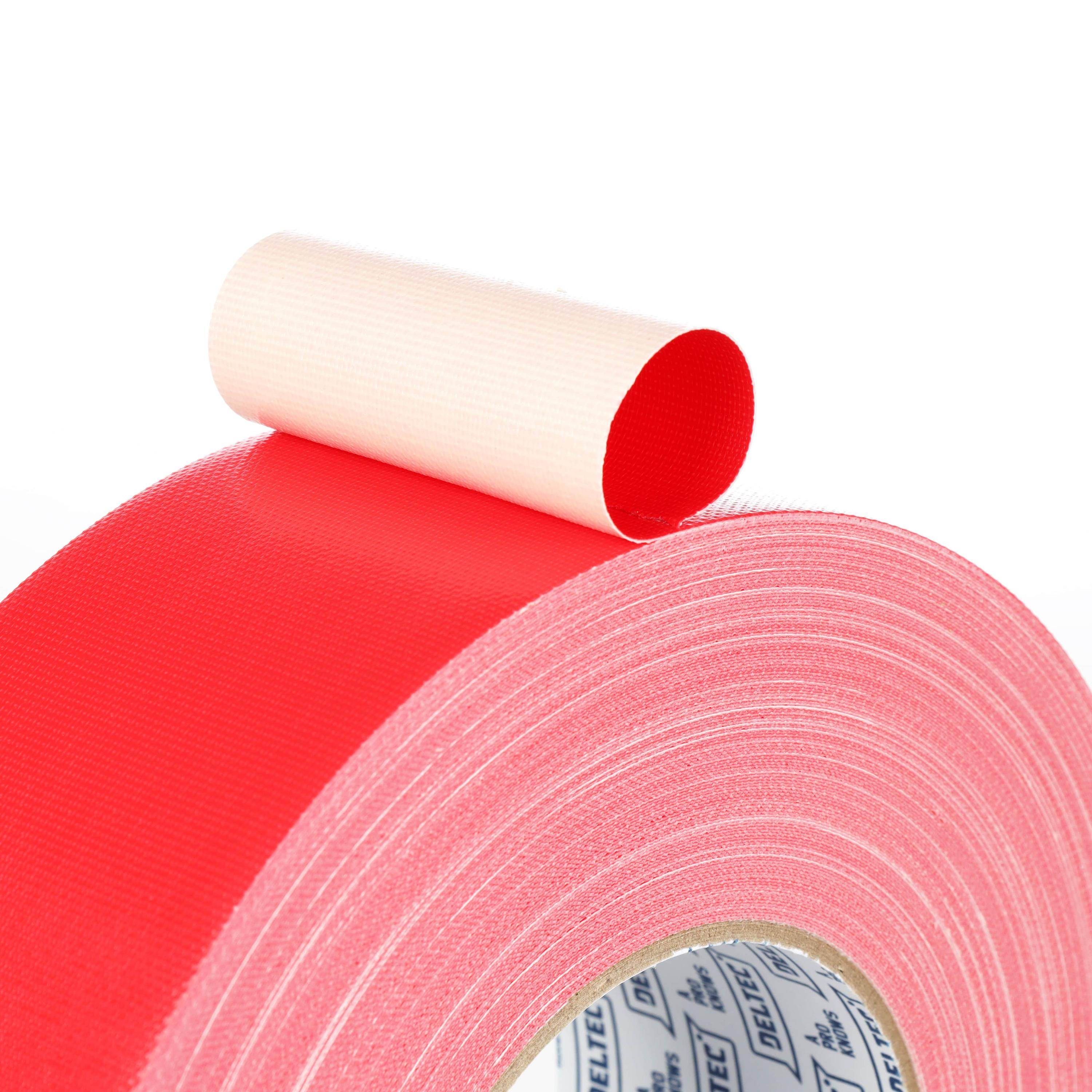 Deltec gaffer tape pro rood 50 mm x 50 m 87181270314268718127031426-2