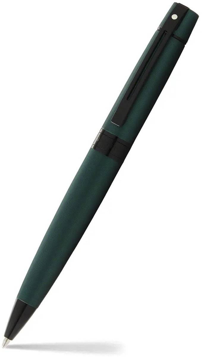 Sheaffer balpen 300 - e9346 - matte green lacquer polished 00740405538640074040553864-0