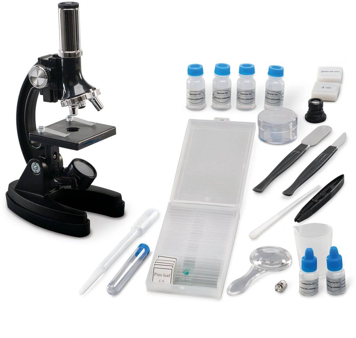 Learning resources geosafari® micropro™ 95-piece microscope set - 6+ 00860020530150086002053015-0
