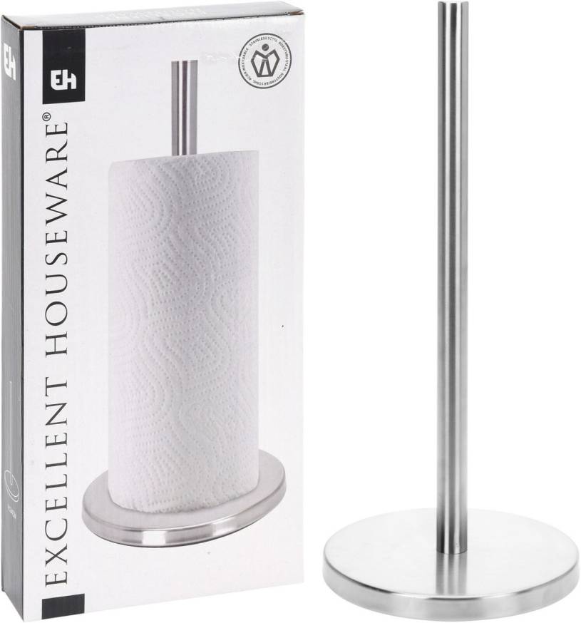 Excellent houseware eh keukenrolhouder rvs 87181589180318718158918031-0