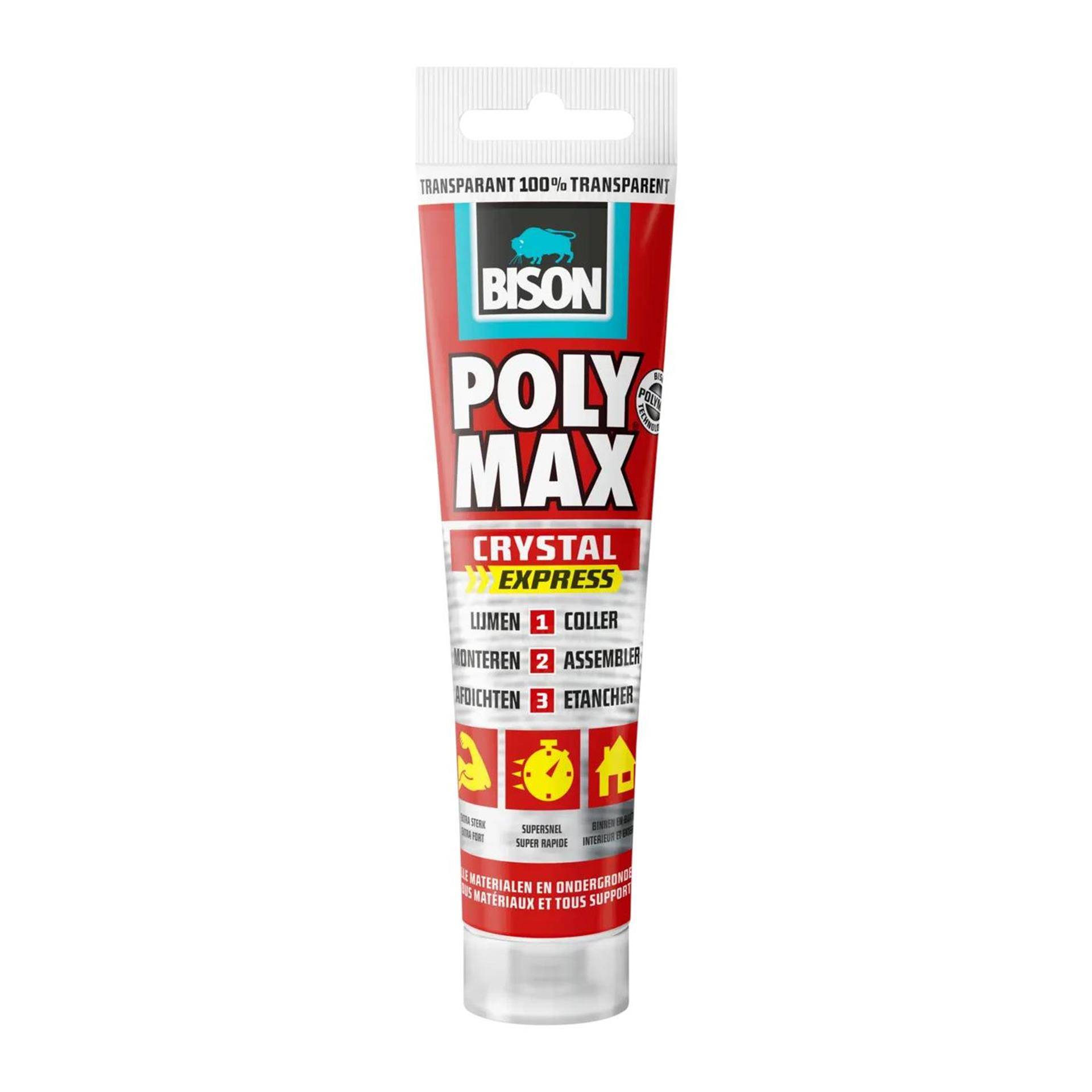 Bison poly maxâ® crystal express hangtube 115g 87104391990478710439199047-0