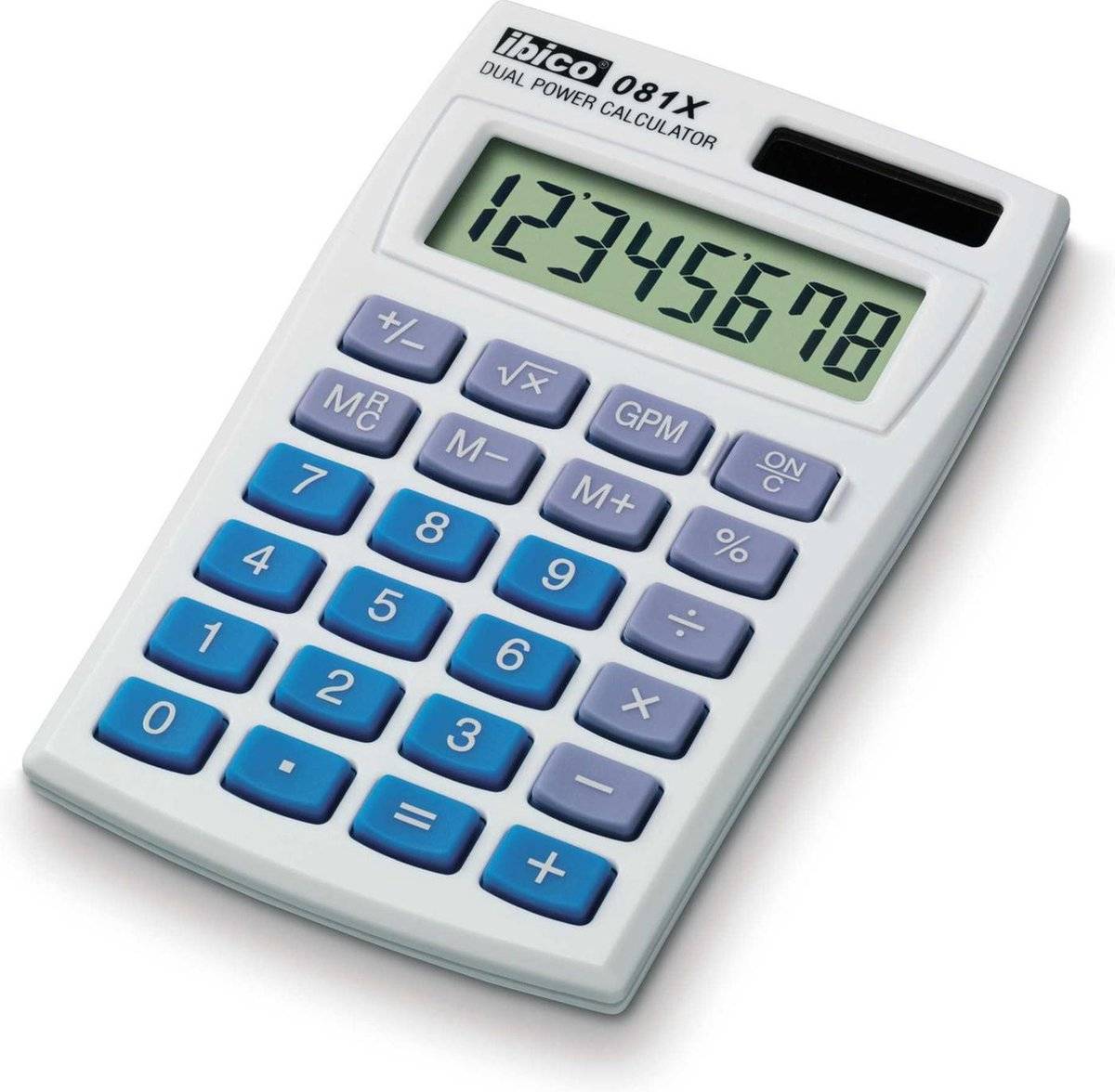 Ibico 081x - bureaurekenmachine 00134654100000013465410000-0