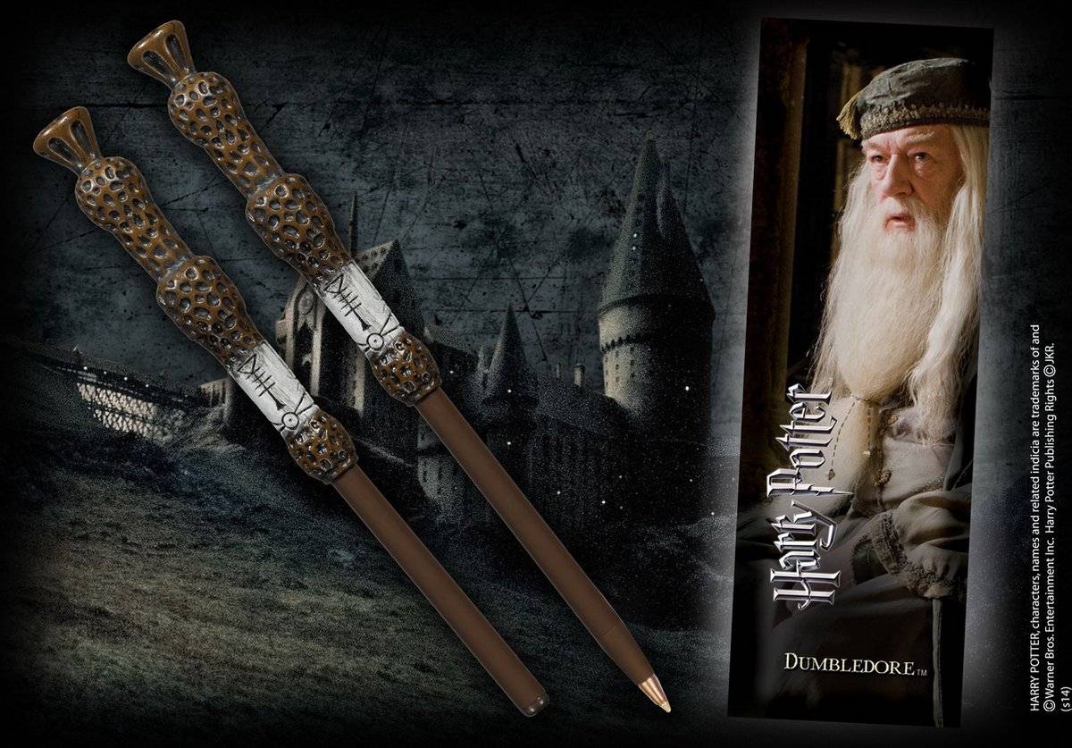The noble collection harry potter pen en bladwijzerset dumbledore multicolours 08123700150540812370015054-0