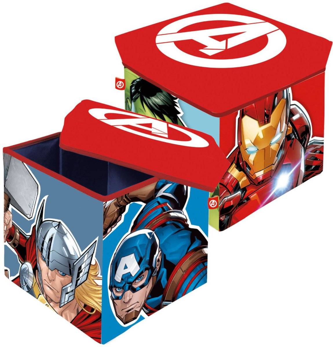 Avengers marvel 30x30x30 cm kruk container rood 84309571522938430957152293-0