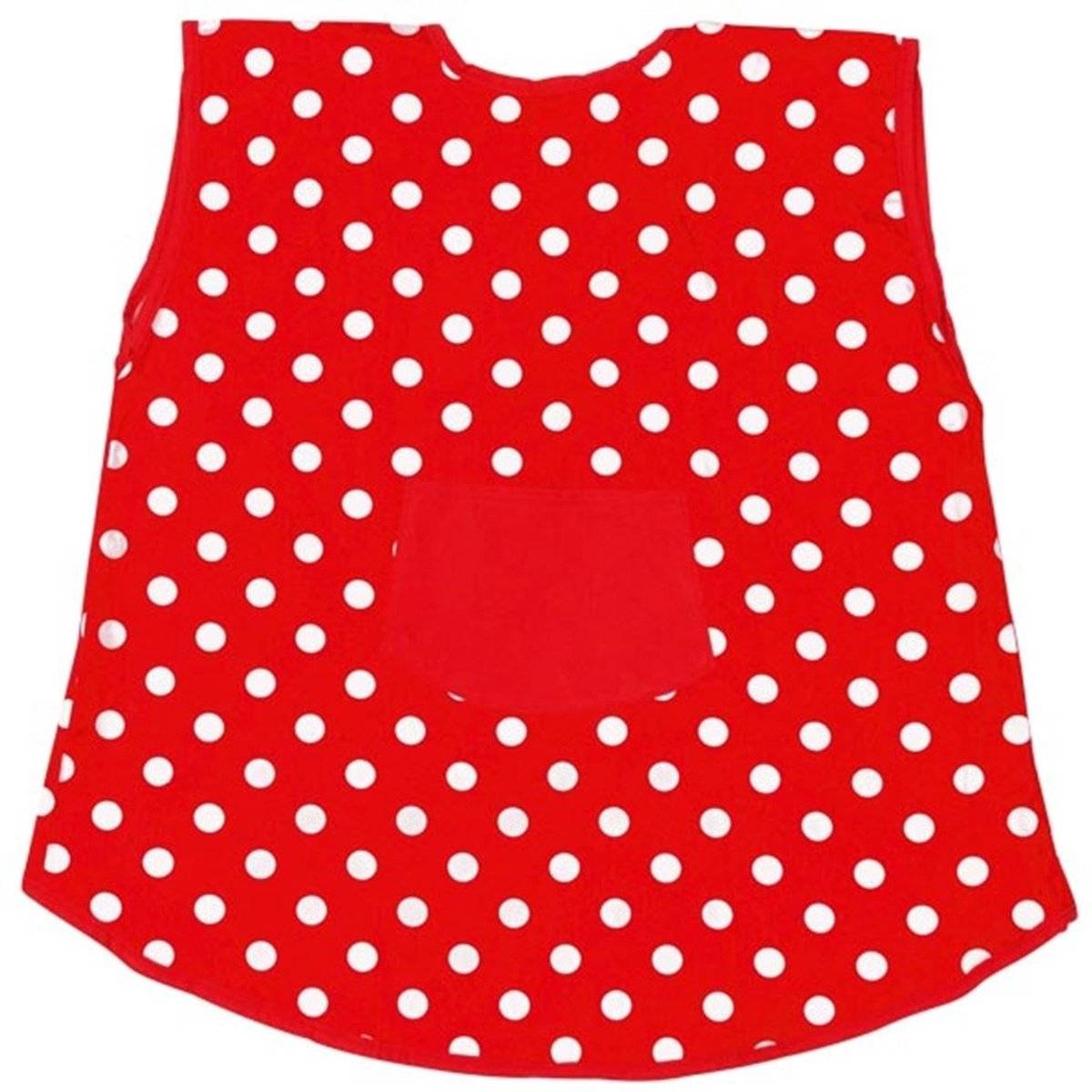 Goki schort - rood met witte stippen - katoen - 3 jaar 40135945844494013594584449-0